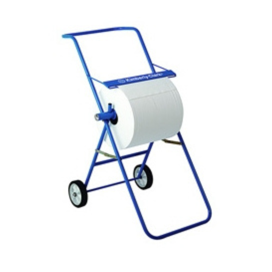 KCP 4905 Jumbo Wiper Roll Dispenser, Steel Mobile Trolley, Compatible with 41043, 34965 & 94173 Codes