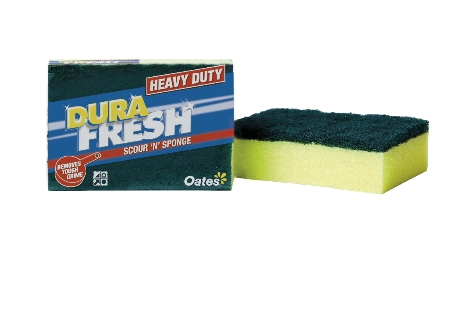 SC-042 Oates Dura Fresh Heavy Duty Scour Sponge (Each)