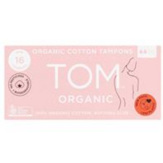 TOM Organic Tampons Mini - Carton 12x16 Packs