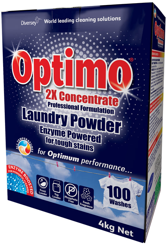 Diversey Optimo 2x Concentrate Laundry Powder 4kg