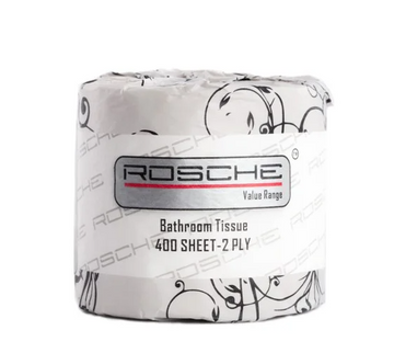 6001 Rosche Toilet Paper, Rolls, 2 PLY, 400 Sheets, 48/CTN