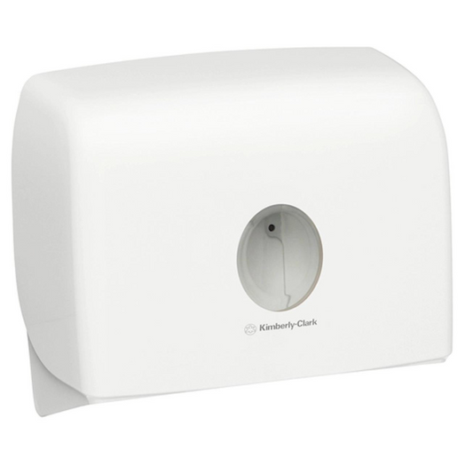 AQUARIUS 70220 Multifold Hand Towel Dispenser, White Lockable ABS Plastic, Compatible with 1890, 13207& 38002 Codes