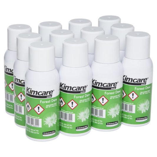 KIMCARE MICROMIST 6892 Fragrance Refill, Forest Dew, 12 Cans/Case