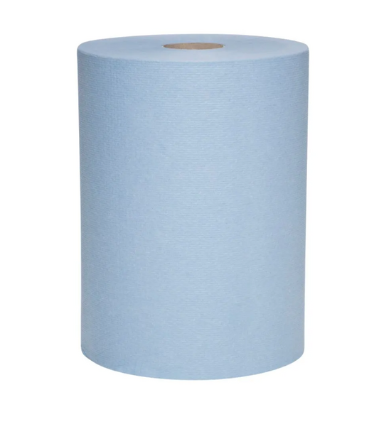 SCOTT 6698 Slimroll Hand Towel, Blue 1 Ply, 176 Metres/Roll, 6 Rolls/Case