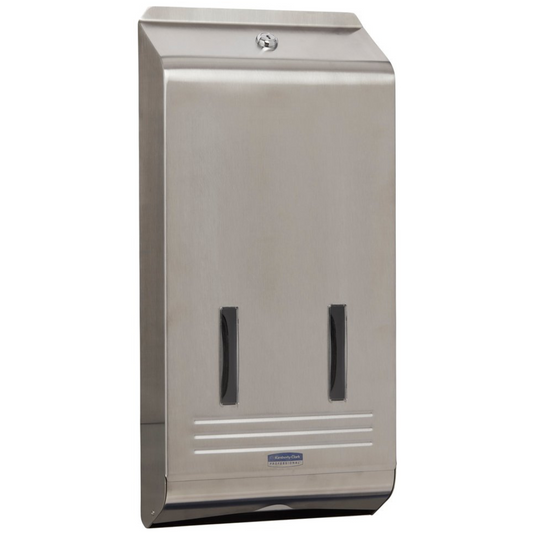 KCP 4950 Optimum Hand Towel Dispenser, Lockable Stainless Steel, Compatible with 4455, 4456 & 4457 & 38000 Codes
