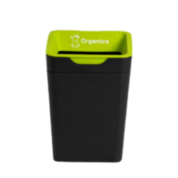 Method Recycling Bin 20L - Open Lid - Green Organics
