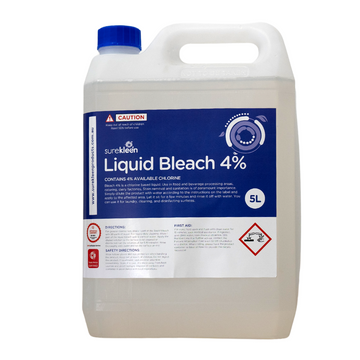 Surekleen Liquid Bleach 12.5%, 5L